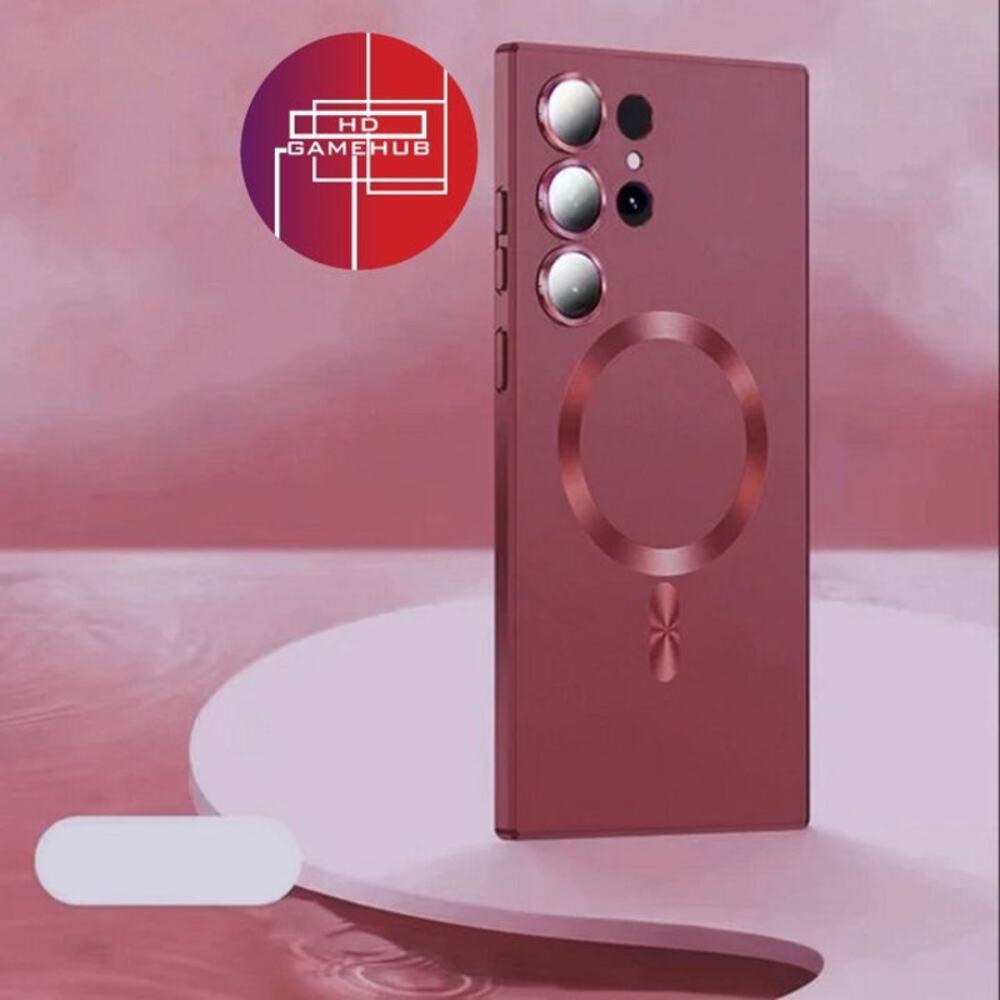 Samsung S24 Ultra Phone Case New, color is wine